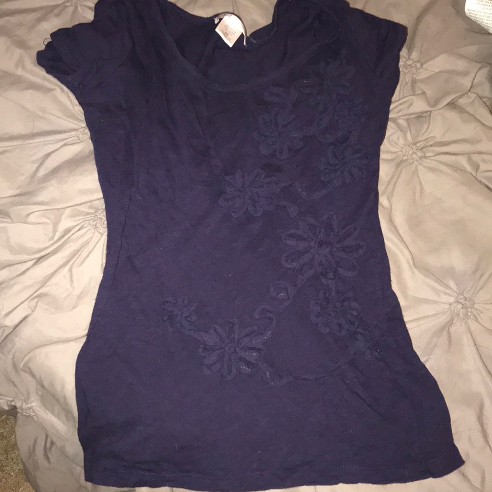 EUC Charlotte Russe detailed top